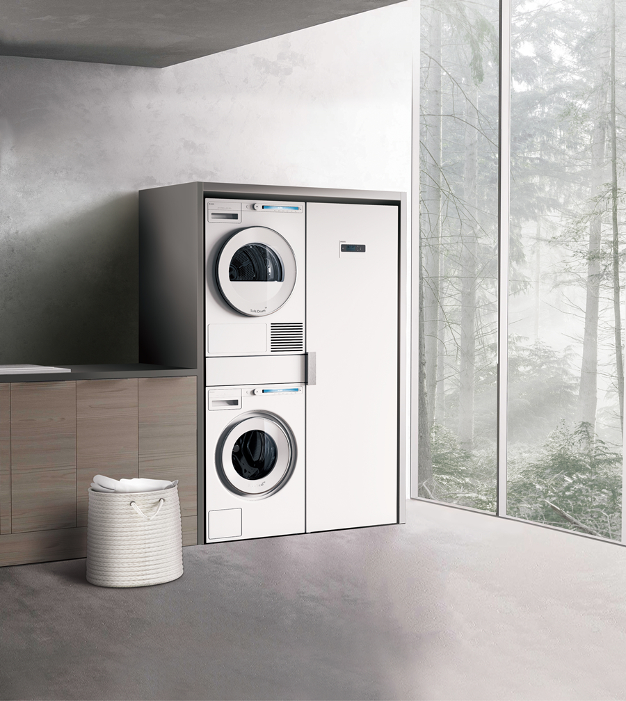 ASKO進(jìn)口不銹鋼洗烘套裝8kg